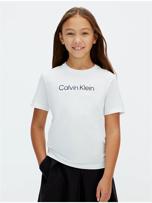 inst. logo ss t-shirt CALVIN KLEIN JEANS | IU0IU00682YAF